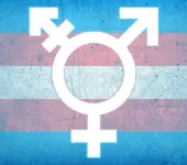 Trans flag with gender symbol, representing Best TGirl Porn Sites of September 2025