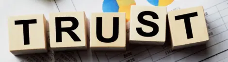 Trust logo illustration
